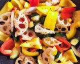 デパ地下風☆グリル野菜と牛肉のサラダ作り方3写真