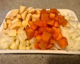 さつま芋と香味野菜のミネストローネ作り方1写真