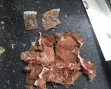 桃と生ハムとインゲンのサラダ作り方10写真