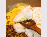 鶏ひき肉と茄子の浅漬けのカレー炒飯作り方7写真