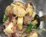 桃と生ハムとインゲンのサラダ作り方12写真