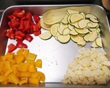 簡単!イタリア風夏野菜バジル素麺作り方1写真