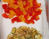 簡単!イタリア風夏野菜バジル素麺作り方5写真