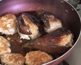 簡単♪茄子とひき肉の挟み焼き作り方4写真
