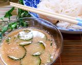 ☆冷や汁風そうめん☆作り方4写真