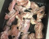 せせりとピーマンの醤油焼き作り方2写真