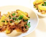 サツマイモと豚肉の甘辛炒め作り方10写真