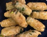 大葉とアスパラとしめじの甘辛肉巻き作り方7写真