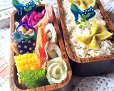 鮭レモンオイルソテー弁当　詰め方作り方10写真
