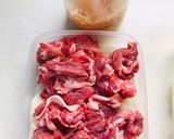 超簡単！細豚肩ロースの生姜焼きの下準備★作り方2写真