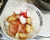 我が家の海鮮塩焼きそば作り方2写真
