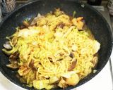 我が家の海鮮塩焼きそば作り方12写真