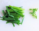 レトルトカレーとニラで✿カツカレーうどん作り方2写真