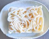 レトルトカレーとニラで✿カツカレーうどん作り方1写真