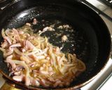 いかの塩辛クリームスパゲッティ作り方3写真