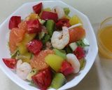キウイとタップリ野菜のごちそうサラダ作り方13写真