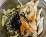 ちくわとキャベツの青じそ塩昆布和え作り方2写真