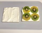 キウイを使ったフルーツサンドケーキ作り方4写真