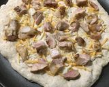 アメリカごはん☆チキン＆ブロッコリーピザ作り方6写真