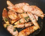 お弁当★新じゃがと大葉の豚肉巻き★常備菜作り方5写真