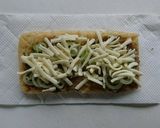 牡蠣味噌ペーストで☆簡単きつねピザ。作り方3写真