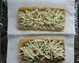 牡蠣味噌ペーストで☆簡単きつねピザ。作り方4写真