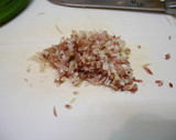 オクラとみょうがの梅風味のご飯のおとも作り方3写真