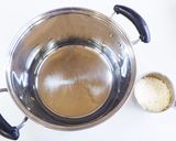【離乳食】おかゆ（１０倍がゆ）作り方1写真