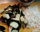 なすと挽き肉のグラタン作り方1写真
