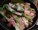 ササッと！フライパンで青梗菜のミルク煮作り方2写真