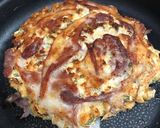 【楽楽】お好み焼き　お玉計量作り方6写真