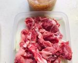 超簡単！細豚肉のネギ葱塩焼きの下準備★作り方2写真