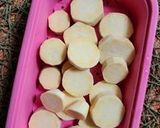 父の日に作るさつま芋のチーズケーキ作り方3写真