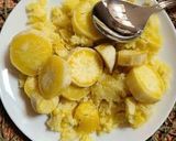 父の日に作るさつま芋のチーズケーキ作り方4写真
