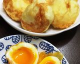 トロトロゆで卵の天ぷら！作り方4写真