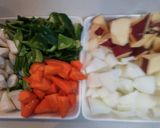 豚こま肉と家にある野菜で、いつでも酢豚作り方4写真