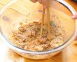 サバ缶とトマトと大葉の冷や汁作り方3写真