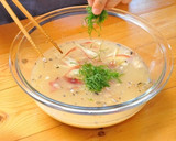 サバ缶とトマトと大葉の冷や汁作り方5写真