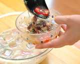 サバ缶とトマトと大葉の冷や汁作り方6写真