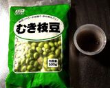 冷凍枝豆ですぐ出来る、手抜きおつまみ作り方1写真