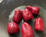 丸ごとピーマンのにんにく醤油焼き作り方2写真