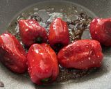 丸ごとピーマンのにんにく醤油焼き作り方3写真