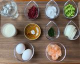 カリカリ梅入りかき揚げ☆作り方1写真