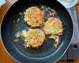 カリカリ梅入りかき揚げ☆作り方8写真