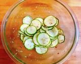 つまみ食いが止まらない！ズッキーニナムル作り方3写真