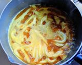 レトルトカレーとニラで✿カツカレーうどん作り方4写真
