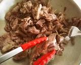 蒸し塩豚丼作り方8写真