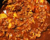 ズッキーニ&ピーマンの豚肉ハヤシカレー作り方3写真