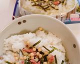 海老煎餅とわさびでピリ辛パリパリお茶漬け作り方2写真