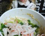 リカちゃん♡クレソンとカニカマ枝豆白和え作り方11写真